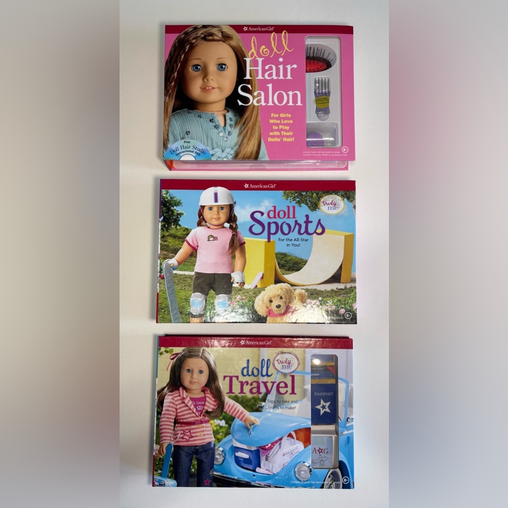 NEW, Never Opened LOT of 3 American Girl Activity sets!!